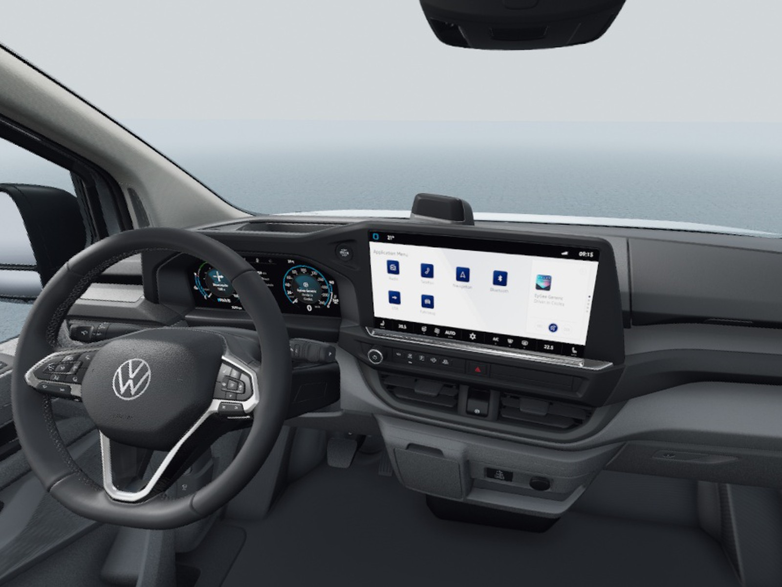 Volkswagen VIC T7 Transporter t7 e furgone 64kwh l1 - 5