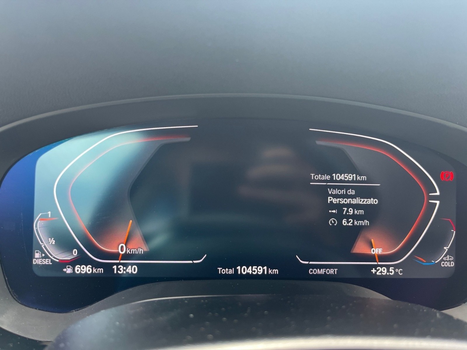 BMW Serie 5 520d touring mhev 48v xdrive luxury auto - 9